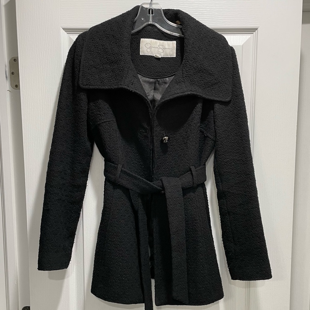 Jessica Simpson Black Coat